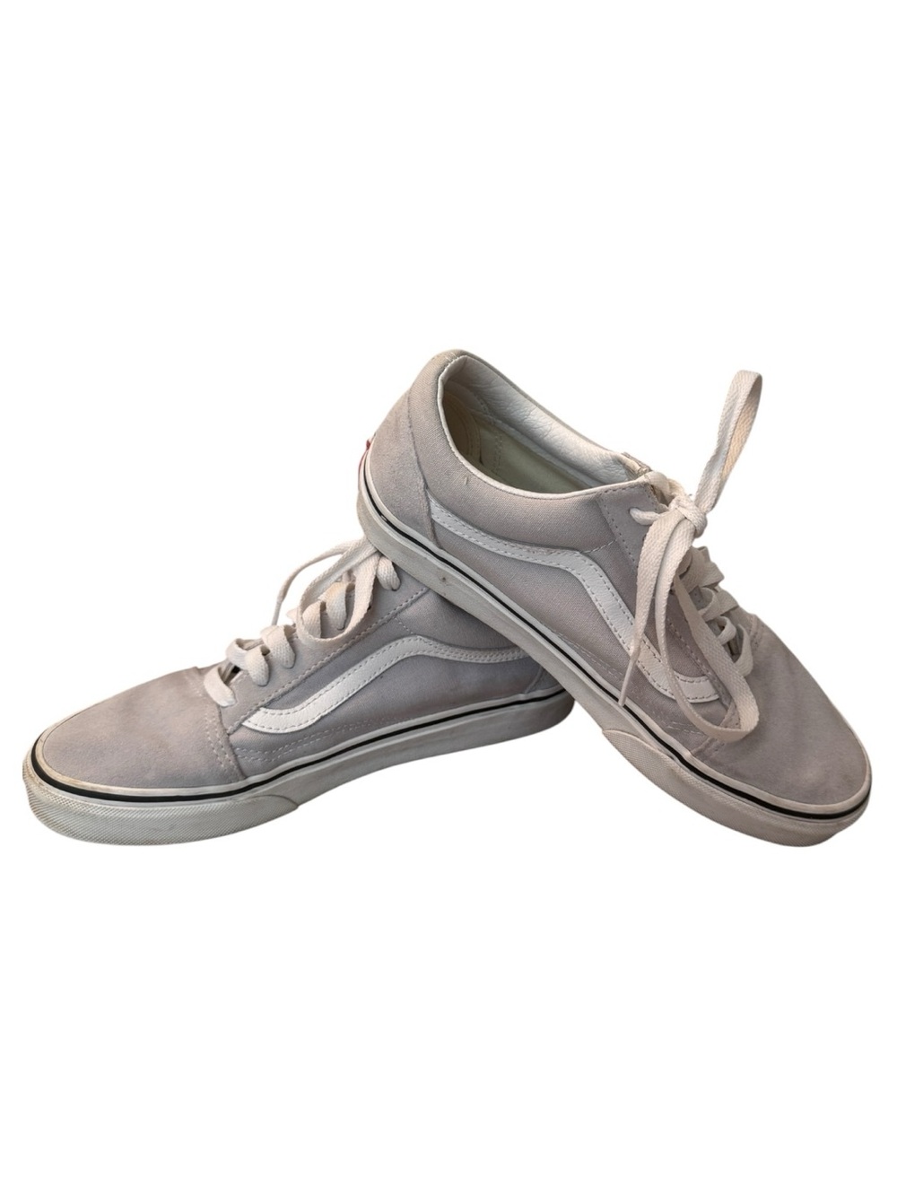 Vans Old Skool Off The Wall Gray Suede Skate Shoes Unisex M6 W7.5